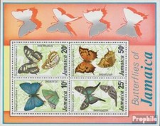 Timbres jamaica 1978 Mi Bloc 13 neuf 1978 Papillons