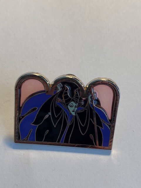 DLR Booster Collection Sleeping Beauty Castle Maleficent Disney Pin (B1)