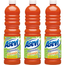 Asevi 1L Floor Cleaner Concentrate Orange Household Spanish Cleaning Product X3 4.00 per litre