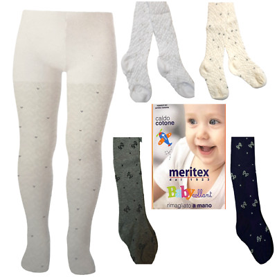 COLLANT NEONATO CALDO COTONE ,CALZA BAMBINA MERITEX ,CALZAMAGLIA