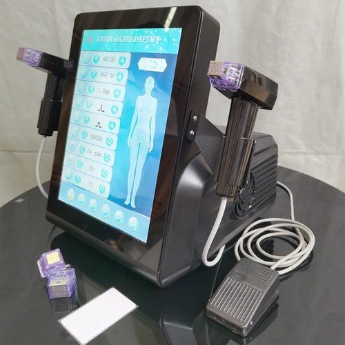 Macchina Rassodante Professionale M8 Oro Frazionato Radiofrequenza Pelle Lifting Viso - Foto 14 di 23