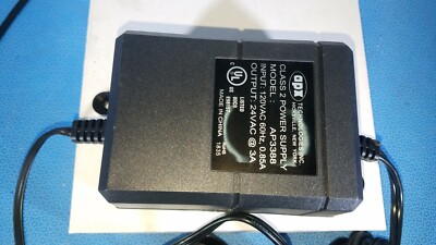 APX TECHNOLOGIES 24VAC 3.0A IVX E C S Class 2 Power Supply P/N: AP3388 