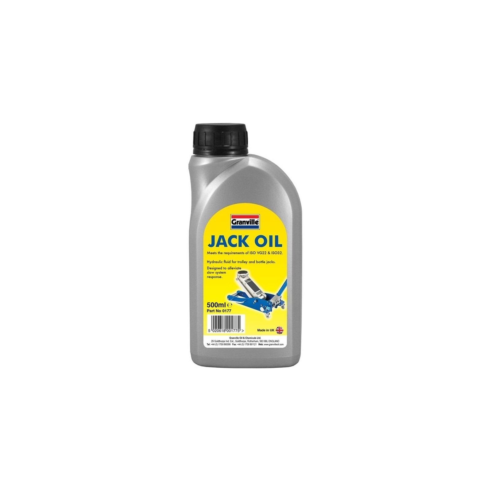 2x Granville Jack Oil 500ml Professional Hydraulic Oil 0177B - Image 8