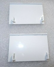 Nintendo Wii White SMALL Top Hinge Cover x2 ONLY-Just OK Cosmetic Condition-Read