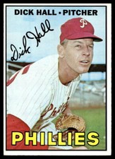 1967 Topps #508 Dick Hall Philadelphia Phillies NM-MT or Better