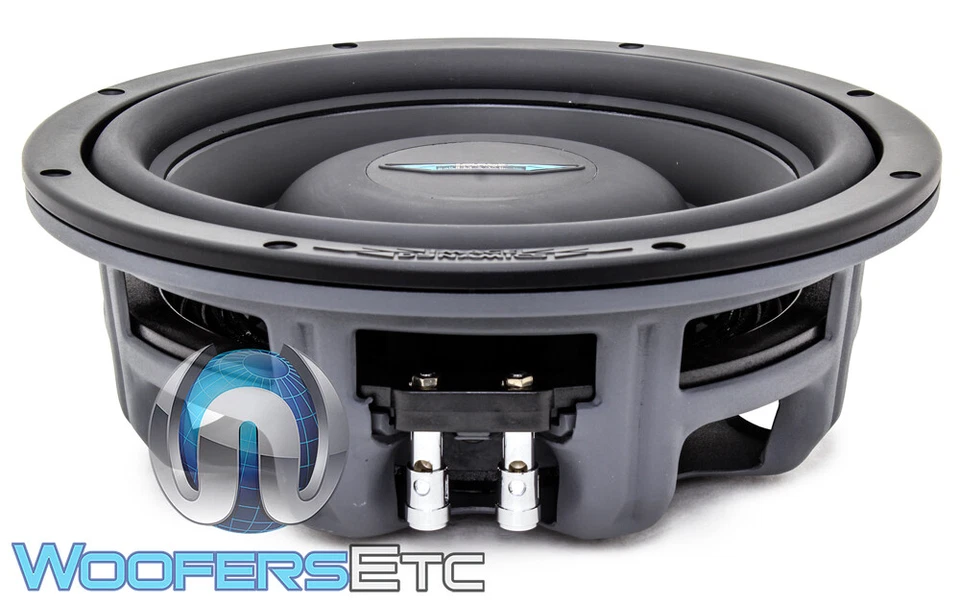 IMAGE DYNAMICS IDQS10 D4 10" 200W RMS DUAL 4-OHM SHALLOW MOUNT SUBWOOFER SPEAKER - Image 4 of 4
