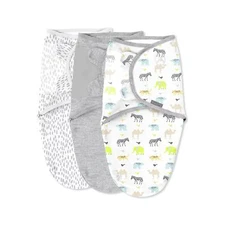 SwaddleMe by Ingenuity Original Swaddle - Size Small/Medium, 0-3 Months, 3-Pa...