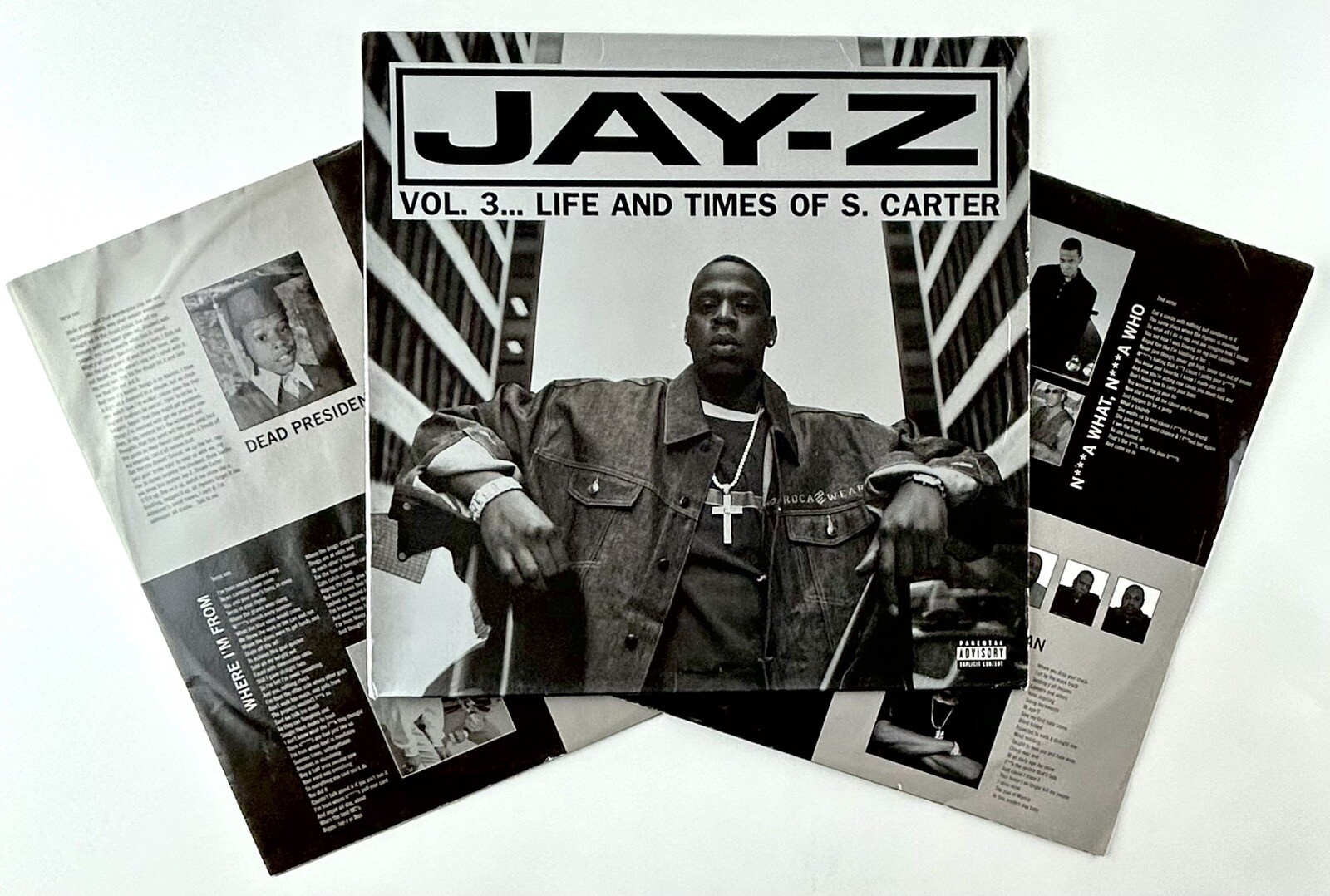 Jay-Z - Vol.3... Life And Times Of S. Carter - 1999 US Roc-A-Fella Double LP