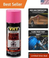 High Heat Hot Pink Engine Enamel - 11 oz. Gloss Finish for Ultimate Protection