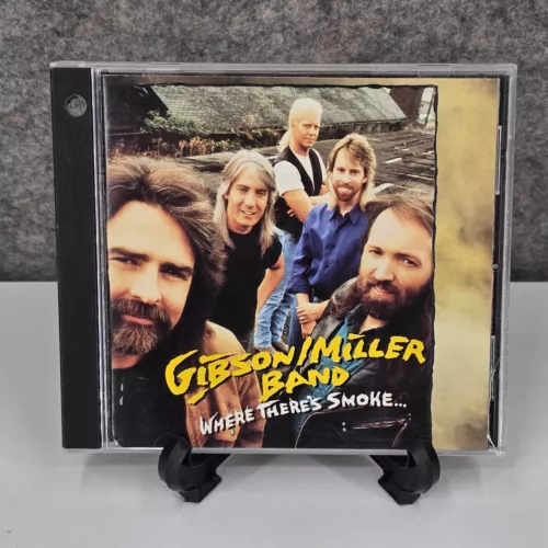 Gibson/ Miller Band - Where There's Smoke - Audio CD - 1992 - VG