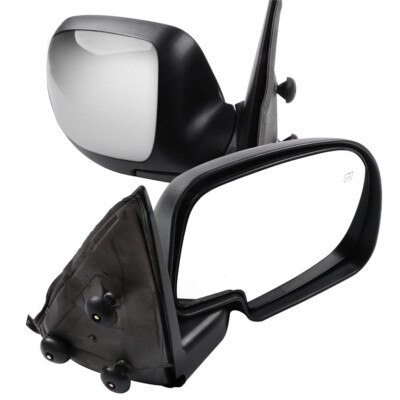 #ad #ad Pair Heated Power Side View Mirrors Chrome Truck For 99 02 GMC Sierra 1500 $64.89