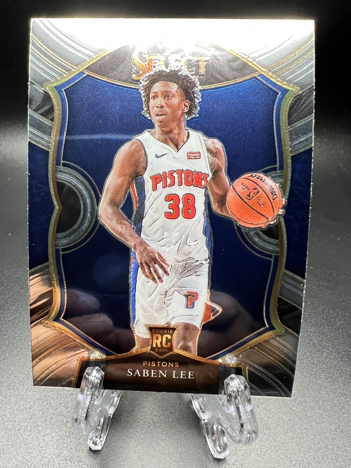 2020-21 Panini Select SABEN LEE #97 Concourse Level Rookie RC Detroit Pistons