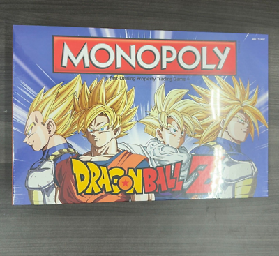 Dragon Ball Z Monopoly Anime Set Complete In Box 2017 NEW SEALED