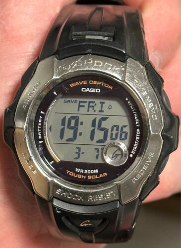Casio G-Shock GW-700A 2818 Solar Powered Atomic Time Ceptor 44mm Uhr Siehe Beschreibung