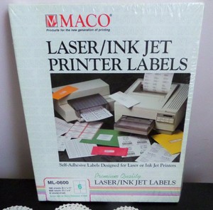 maco laser and inkjet labels