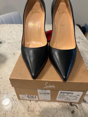 Christian Louboutin So Kate Pointed Toe Pump - Black, US7 for sale