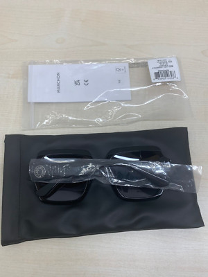 Karl Lagerfeld KL6104SR Sonnenbrille Schwarz Grau Damen Herren UV-Schutz
