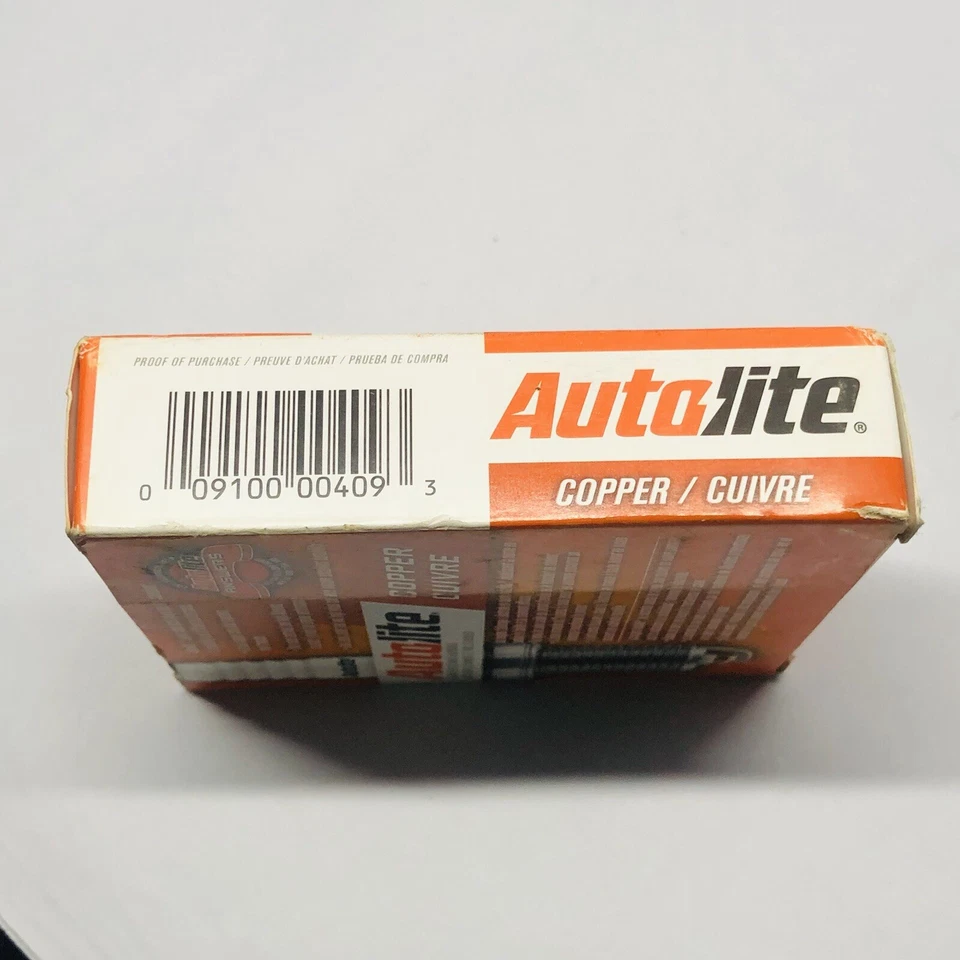 (4 PACK) AUTOLITE COPPER SPARK PLUGS 4162 - Image 4 of 4