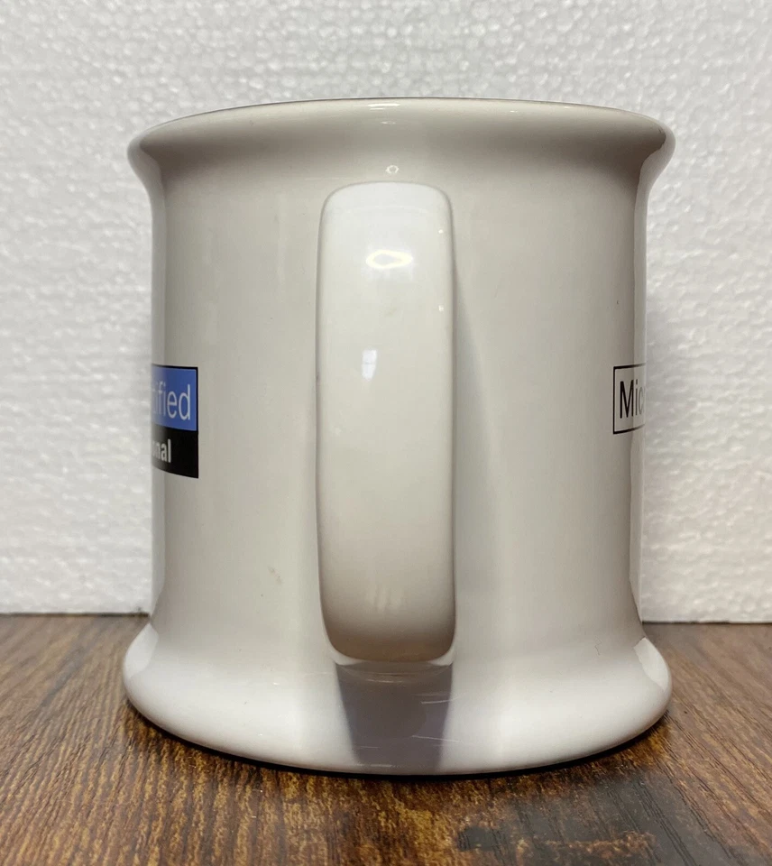 Original Microsoft Certified Professional Ceramic Mug 12 Oz Capacity 3.75” - Image 4 of 4