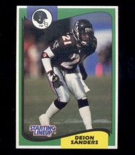 1994 Kenner SLU Starting Line Up DEION SANDERS Atlanta Falcons Card