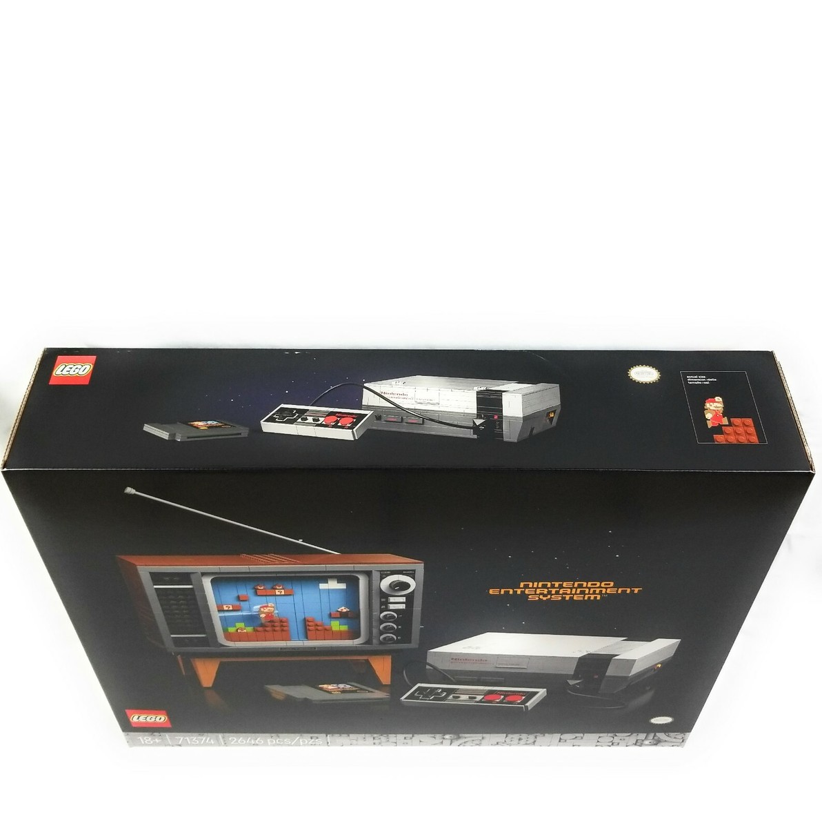 Lego Nintendo Entertainment System Build Kit 71374 NES Super Mario