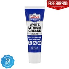 MULTI-PURPOSE WHITE LITHIUM GREASE ALL WEATHER SQUUEZEABLE TUBE 8 OZ