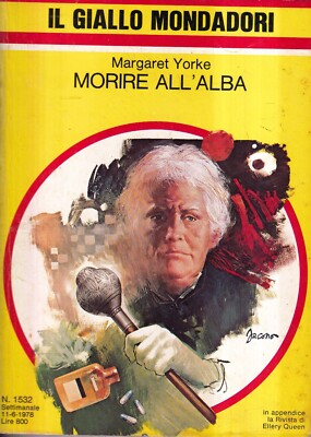 Sterben bei Sonnenaufgang - Yorke - Mondadori - 1. Auflage - Il Giallo Mondadori - 1978