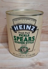 REDUCED Heinz #10 Can FRESH PACK PICKLE SPEAR...