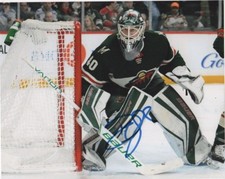 Minnesota Wild Devan Dubnyk Autographed Signed 8x10 NHL Photo COA A