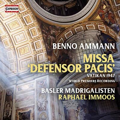BASLER MADRIGALISTEN/IMMOOS - AMMANN:MISSA DEFENSOR PACIS [CD]