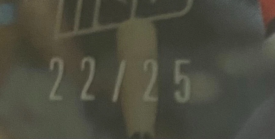 2023 Topps Now Jordan Walker/Ted Williams PURPLE PARALLEL /25 SSP Cardinals #87 - Image 3 of 3