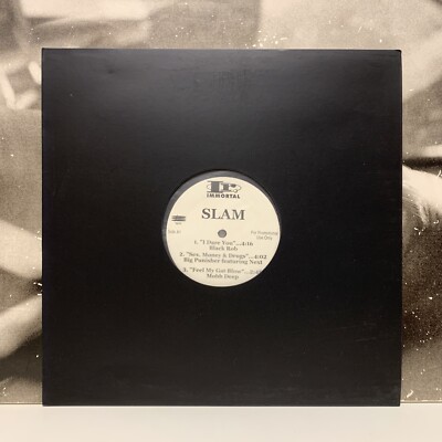 SLAM - THE SAMPLER 12'' PROMO SINGLE US 1998 MOBB DEEP MOST WANTED PRAS MICHAEL