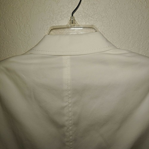 Salvatore Ferragamo White Sport Jacket Size Large - Picture 10 of 12