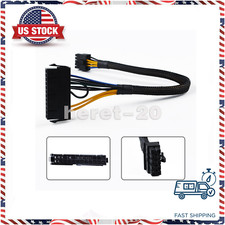 24Pin to 10 Pin ATX PSU Sleeved Adapter Cable for IBM Mainboard,Lenovo Desktop
