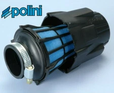 Scooter Universal Air Filter Polini Straight Air Box 46mm black