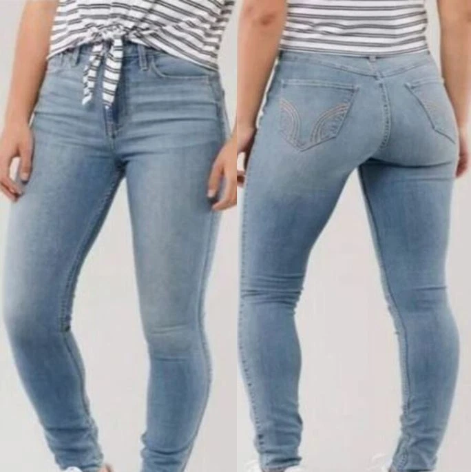 Women's Super High Waist Power Stretch Skinny Jeans | Boohoo UK