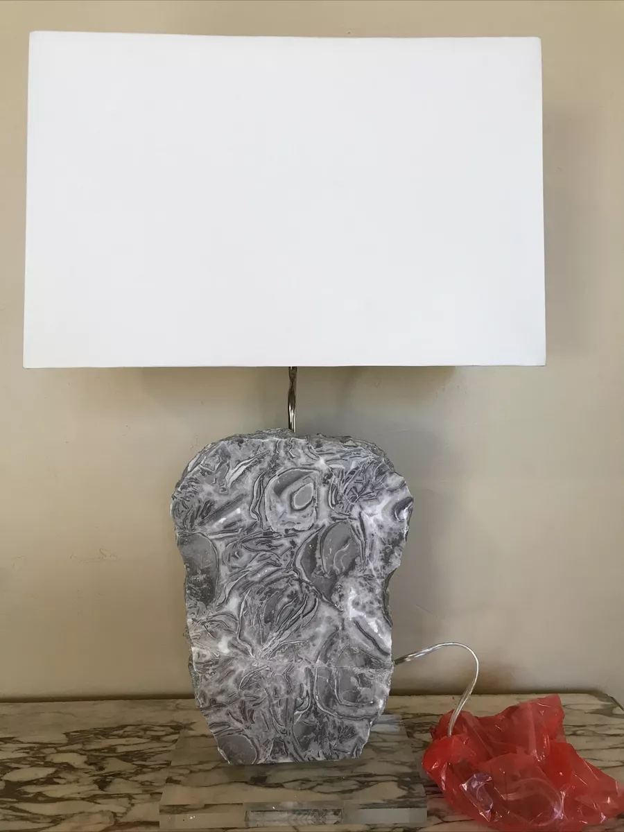 Mitchell Gold + Bob Williams Moran Marble Table Lamp Grey Mitchell Gold + Bob Williams Moran Marble Table Lamp Grey