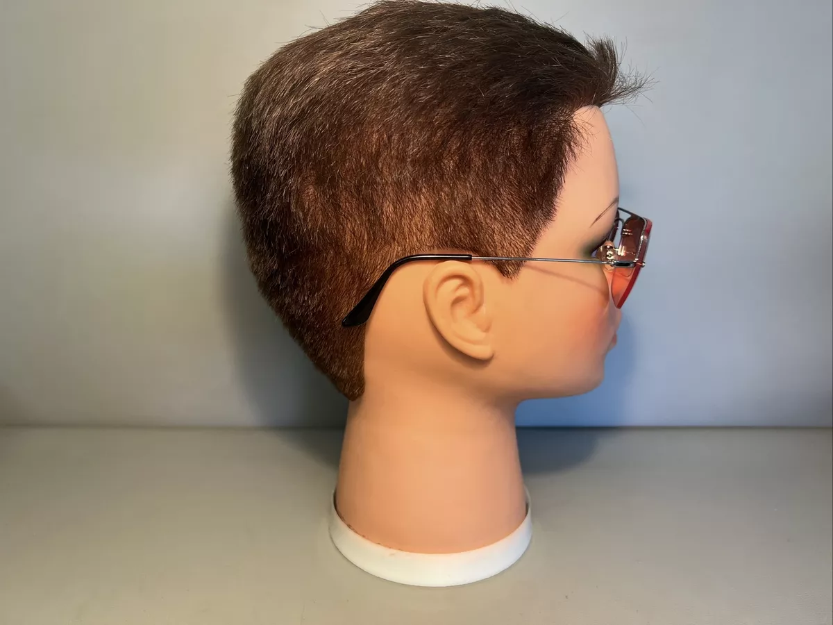 Vintage Ray Ban RB3158 003 7E 59 16 Femmes Lunettes de Soleil Rouge Italie G10