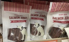 3 X Trader Joe's Salmon Jerky Dog Treats Fresh New