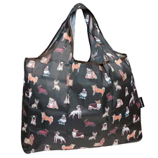 Wrapables Large Foldable Tote Nylon Reusable Grocery Bag