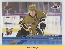 2024-25 Upper Deck CHL Blue Anthony Romani #72 READ 0qr0