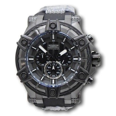 Invicta Bolt Surge Men's 52mm Triple Black Stealth Chronograph