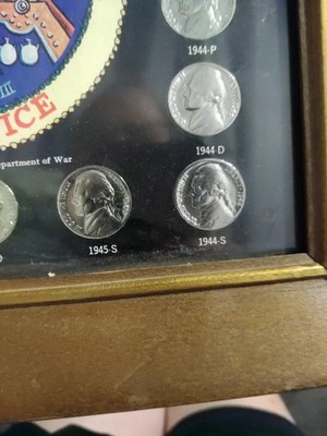 WW2 Wartime Coinage Framed Set 20 Piece Collection | eBay