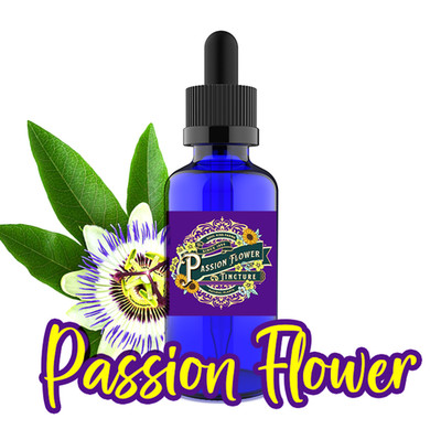 Passion Flower Tincture - Passion Flower Extract Herbal CALMING - BIG 2oz USA
