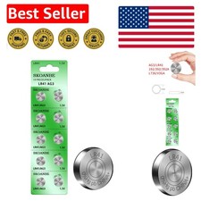 Versatile 10PCS LR41/AG3 Batteries for Watches, Toys Remotes - 1.5V Alkaline