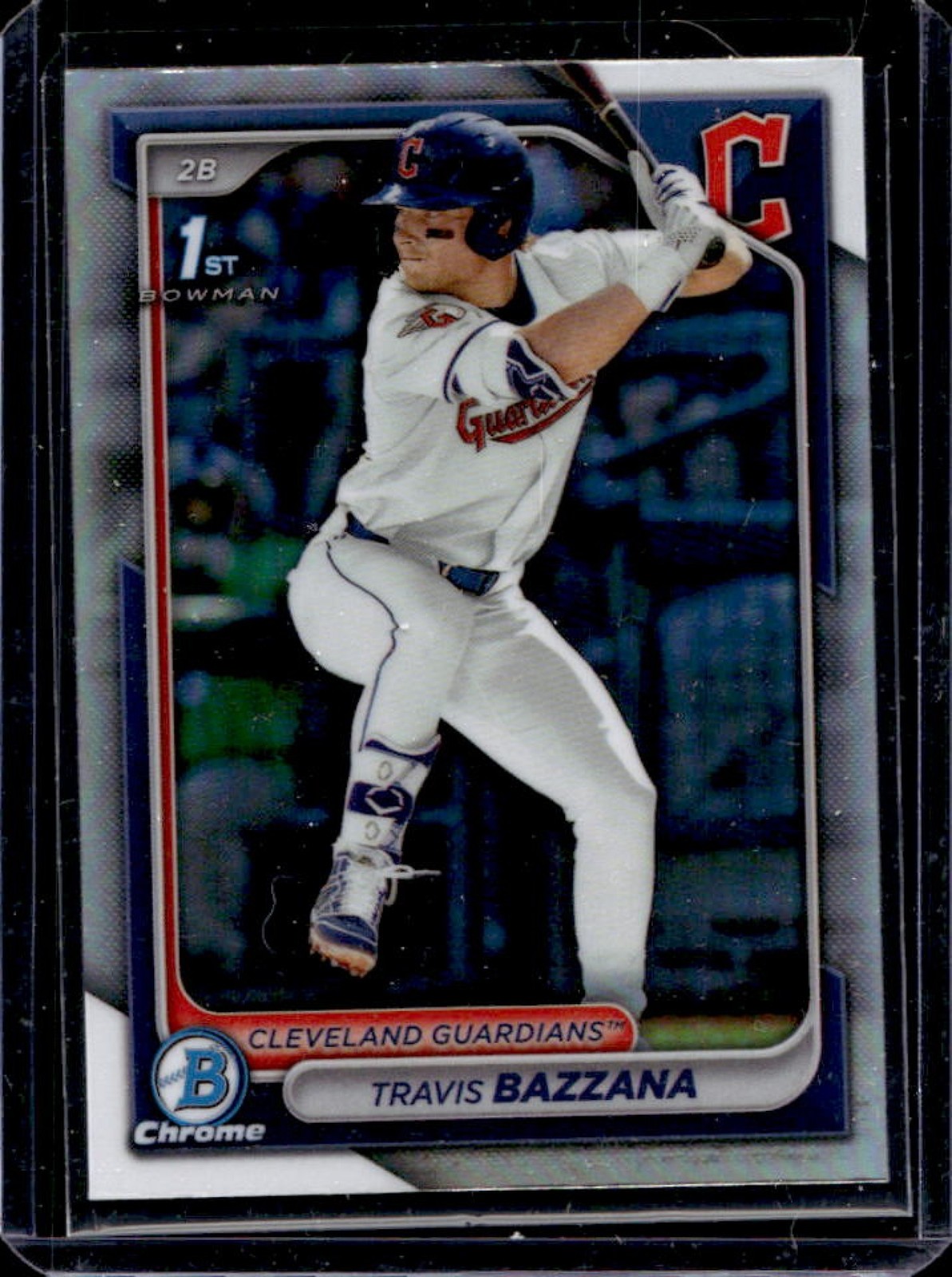 2024 Bowman Draft Travis Bazzana Chrome Refractor 1st Prospect #BDC-1 Guardians