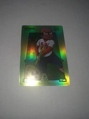 Bo Jackson Battle Arena First Edition Rare Card GBF-48 Superbaby Glow Series