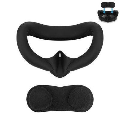 Geekria VR Silicone Face Cover and Lens Cover Compatible with Meta Quest 3