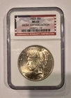 1923 Peace Silver Dollar NGC MS63. Music City Collection