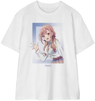 Jinguji Nao T-Shirt White Mens M Koi wa Futago Japan Authentic
